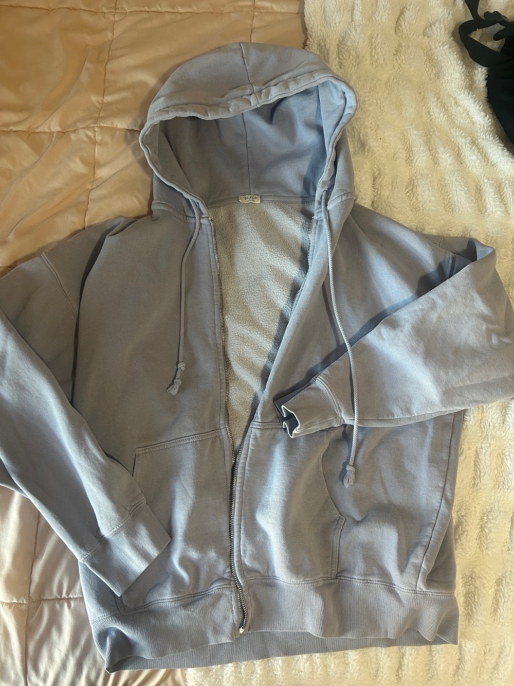 Light purple john galt Zip-Up Hoodie